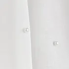 Homla, B2 Essentials Milan With Pearsl, Tape, firanka, biała z perłami i taśmą, 140-250 cm