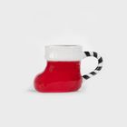 Homla, Bargos, kubek, skarpeta świąteczna czerwona, 0,45l