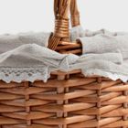 Homla, Carello, koszyk, wiklinowy średni, 25 cm