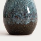 Homla, Casper, wazon, ceramiczny granatowy, 13,5-13,5-18 cm