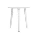 Homla, Cast, stolik kawowy, biały, 40-40-40 cm