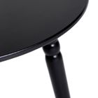 Homla, Cast, stolik kawowy, czarny, 40-40-40 cm