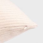 Homla, Chenille, poszewka, szenilowa ecru, 45-45 cm