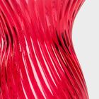 Homla, Cherish Love, wazon, szklany czerwony, 11,5-20 cm