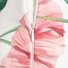 Homla, Cintia, poszewka, z dekoracyjnym kwiatowym wzorem, 45-45 cm