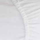 Homla, Claire, prześcieradło jersey białe, 140-200 cm