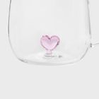 Homla, Corazon, szklanka z uchem, 0,4l, 724596