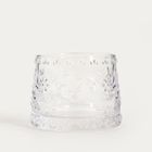 Homla, Creston, cukiernica, szklana z motywem ptaków, 0,26l