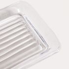 Homla, Creston, maselniczka, szklana z motywem ptaków, 17,5-7 cm