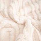 Homla, Darin, koc, miękki ecru ze strukturalnym wzorem, 150-200 cm