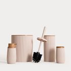 Homla, Diall, kubek łazienkowy, beżowy, 6,5-6,5-12 cm