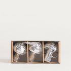 Homla, Disco, zestaw zawieszek, grzybki, 3 szt.