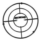 Homla, Duncan, Stojak na ręcznik kuchenny okrągły czarny 15-35 cm