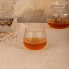 Homla, Edes, szklanka ryflowana z uchem, 0,35l