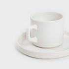Homla, Famelio, filiżanka, ze spodkiem, biała
