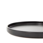 Homla, Famelio, talerz, deserowy czarny 21 cm