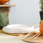 Homla, Famelio, talerz obiadowy, biały, 27 cm