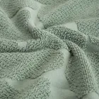 Homla, Flores, ręcznik, pistacjowy żakardowy, 70-130 cm