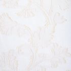 Homla, Jakad, pościel, bawełniana żakardowa biało-beżowa, 200-220 cm