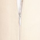 Homla, Kabir, poszewka, z dodatkiem lnu w strukturalne kwiaty, 45-45 cm