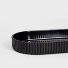 Homla, Leon, zestaw łazienkowy, dozownik i kubeczek, czarny