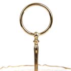 Homla, Lisala, patera, dwupoziomowa transparentna, 21 cm, 28 cm