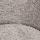 Homla, Lunaire, fotel, obrotowy welurowy, beżowy, 86-76-87 cm