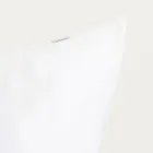 Homla, Maisy, zestaw dwóch poszewek, z mikrofibry białych, 70-80 cm, 2 szt.