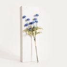 Homla, Marita, bukiet kwiatów, stokrotki pełne niebieskie, 52 cm