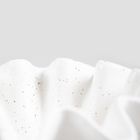 Homla, Modern Hamptons, misa dekoracyjna, ceramiczna, biała, 19-19-6 cm, 737695