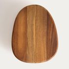 Homla, Mooka, patera, akacjowa w nieregularnym kształcie, 22-27 cm