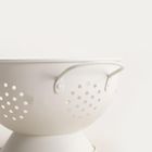 Homla, Nibbly, durszlak, śmietankowy, 23-13,5 cm