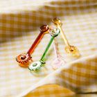 Homla, Obera, zestaw łyżeczek, z kwiatkami, 4 szt.