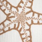 Homla, Prem, poszewka, z haftowaną rozgwiazdą i sztruksową lamówką, 45-45 cm