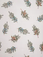 Homla, Ramoscelli, pościel, biała w świąteczny nadruk, 200-220 cm