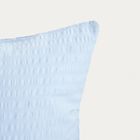 Homla, Retie, pościel, z kory bawełnianej błękitna, 160-200 cm