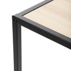 Homla, Roh, kwietnik, metalowy, czarny, 27-27-60 cm, 876702