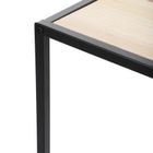 Homla, Roh, kwietnik, metalowy, czarny, 31-31-75 cm, 876696