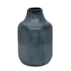Homla, Rufus, wazon, ceramiczny granatowy, 14-14-22 cm, 888590