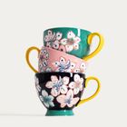 Homla, Salva, kubek, ręcznie malowany granatowy, 0.4l