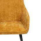 Homla, Satori Pop, krzesło, musztardowe, 58-62-79 cm