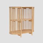 Homla, Sensus, regał, drewniany naturalny, 80-45-80 cm