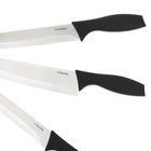 Homla, Skat, nóż, zestaw w czarnym bloku, 6 el.