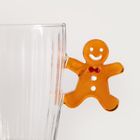 Homla, Strano, szklanka, z uchem w kształcie ciastka, 0,32l