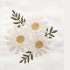 Homla, Sunflower, ręcznik, z haftowanymi stokrotkami, 50-90 cm