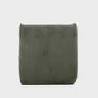 Homla, Svela, fotel modułowy, oliwkowy sztruksowy, 59,5-80-62 cm