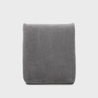 Homla, Svela, fotel modułowy, szary sztruksowy, 59,5-80-62 cm