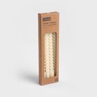 Homla, Table Candles, świece stołowe, kręcone ecru, 4-44g