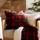 Homla, Tartan, poszewka, w kratę, 45-45 cm