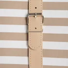 Homla, Tavi, mata plażowa, w beżowe paski, 150-200 cm